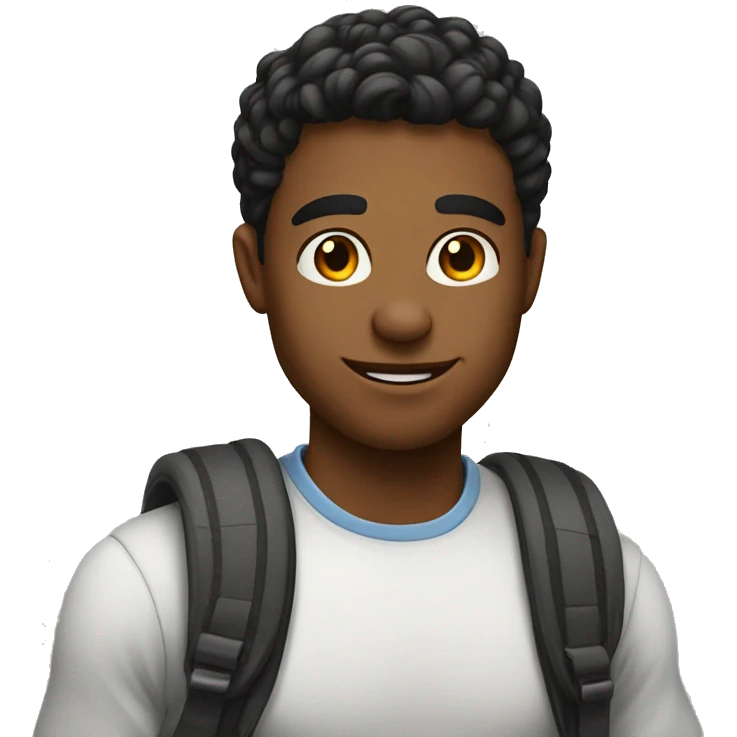 a college student couple is dating emoji