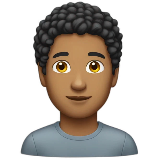 Mixed guy emoji