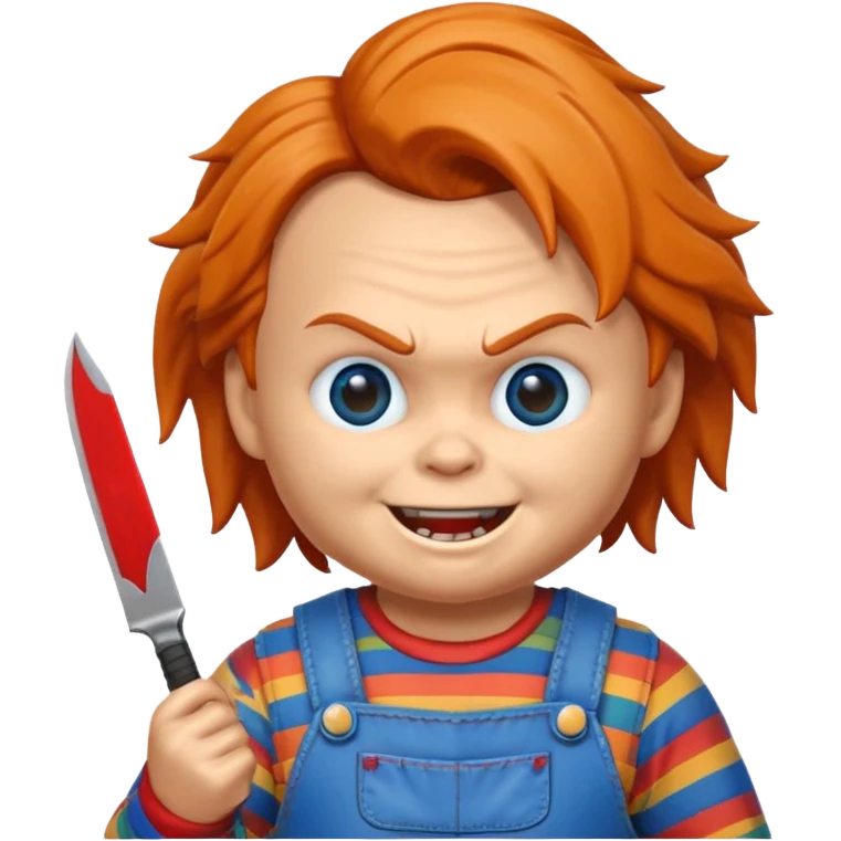 Un emojin de chuky emoji