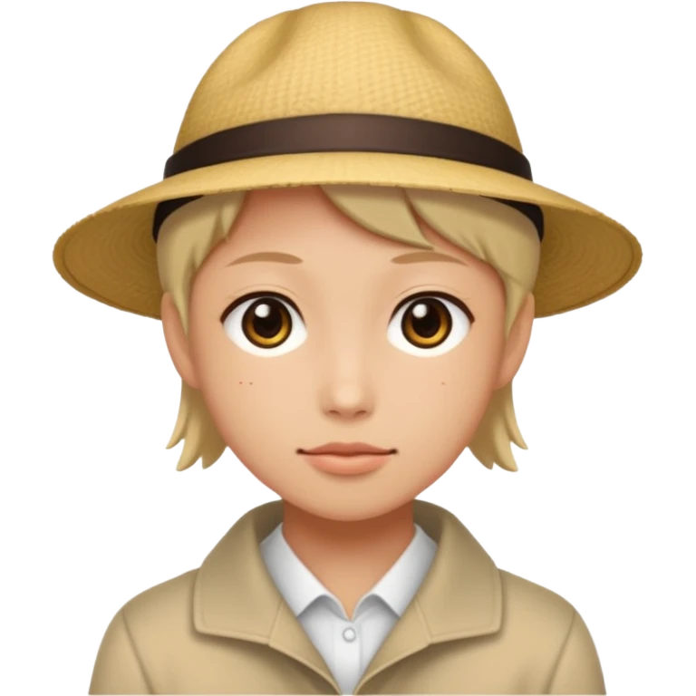 Tokyo in Money Heist, no hat emoji