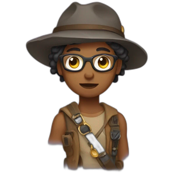 Treasure Hunter non-binary emoji