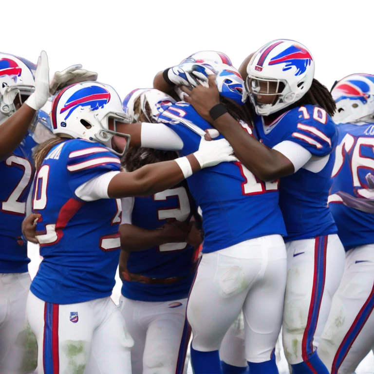 Buffalo Bills nfl team winning emoji