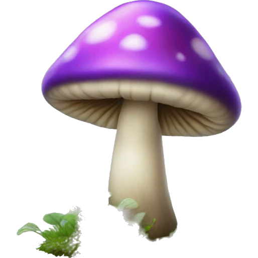 magic mushroom emoji