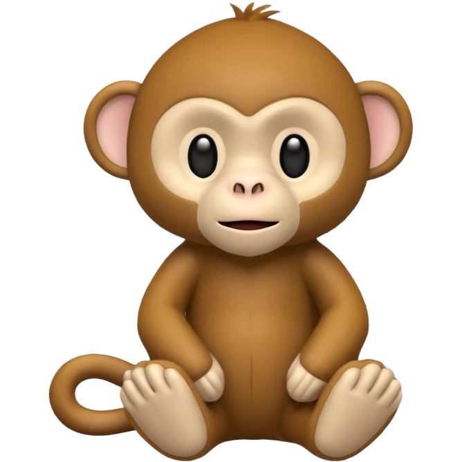 The ikea monkey stuffed toy emoji