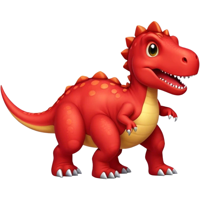 Red dinosaur  emoji