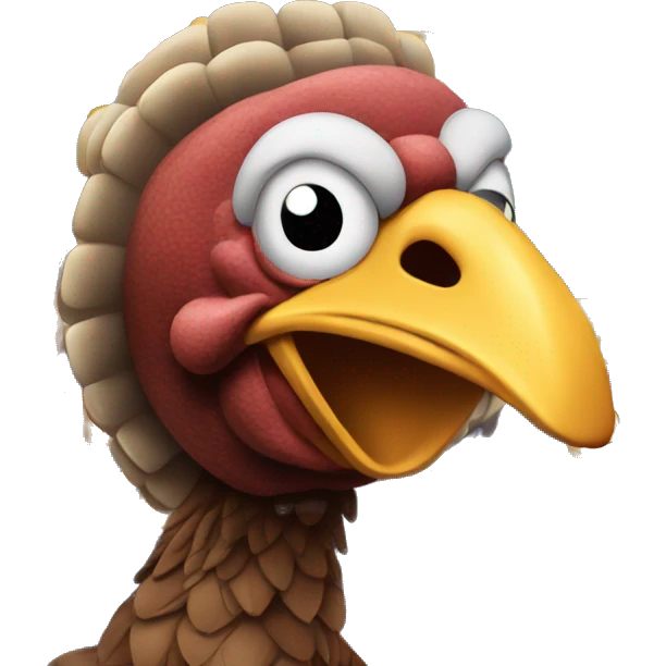 turkey playing jeopardy emoji