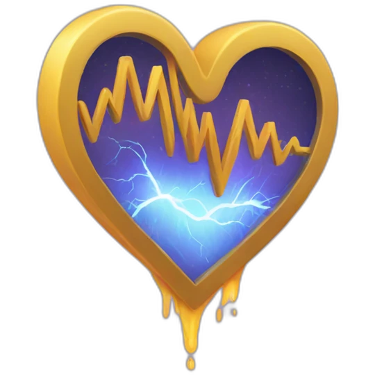 Electric Heart emoji