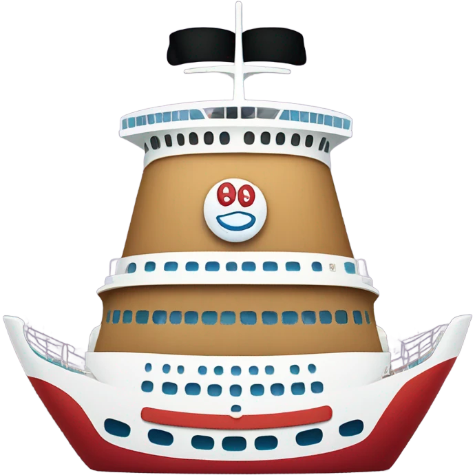 Disney Cruise ship emoji