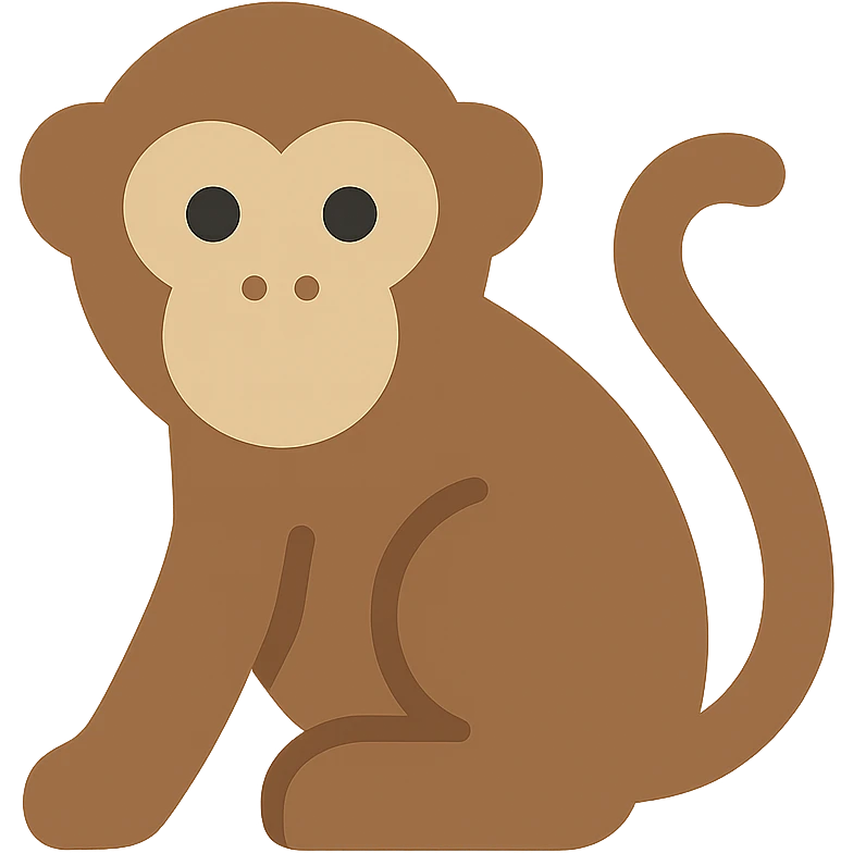 Monkey emoji