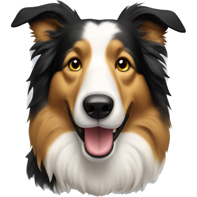 Borde collie emoji