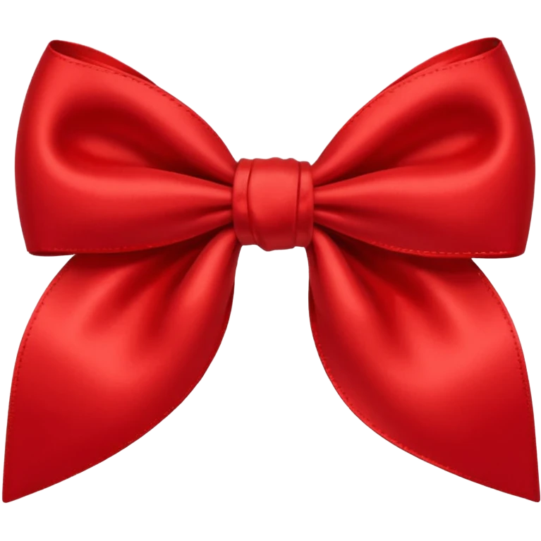 Red bow emoji