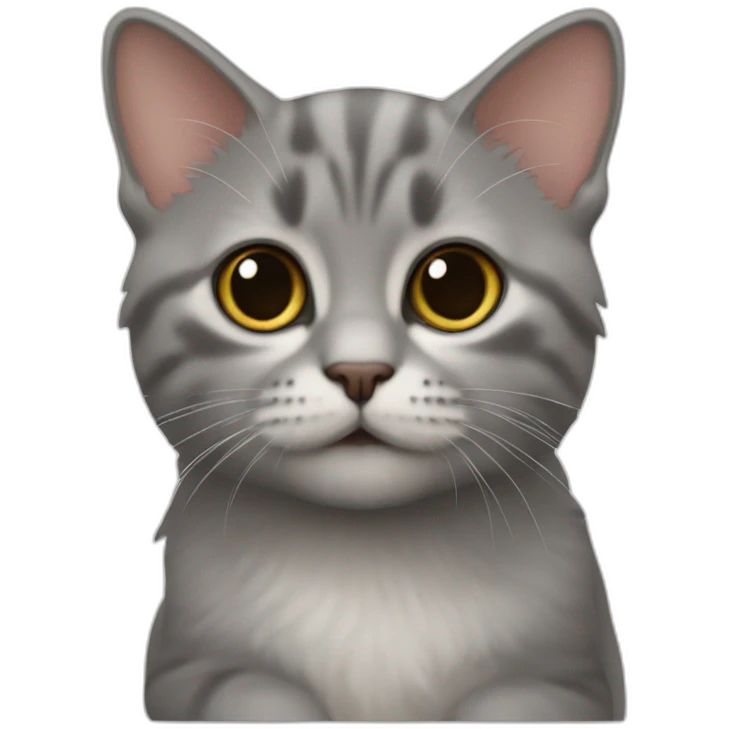Chaton trisomique emoji