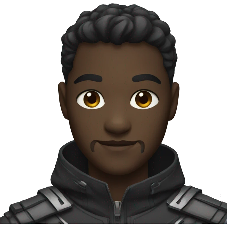 Black Panther face icon emoji