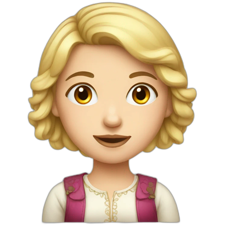 russian girl emoji