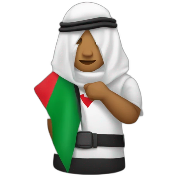 Free Palestine emoji