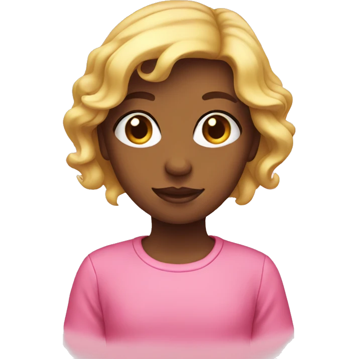 pink girl emoji
