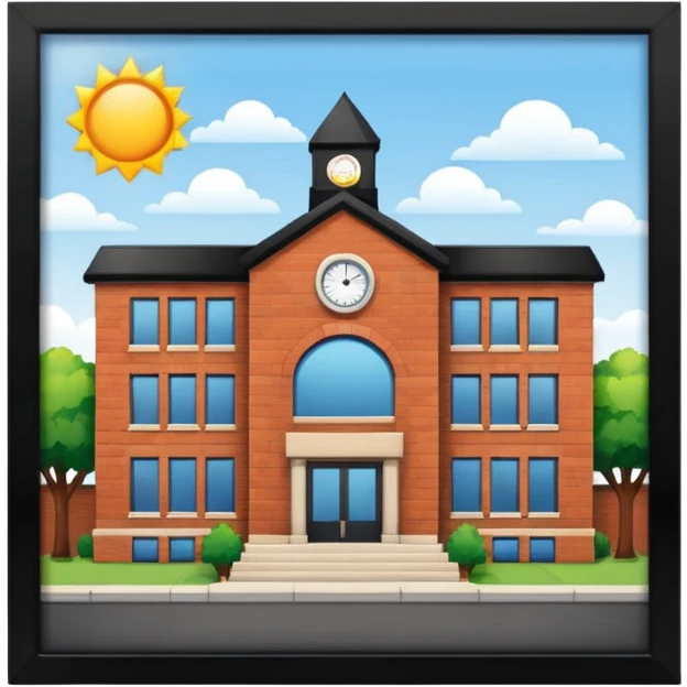 Escuela emoji