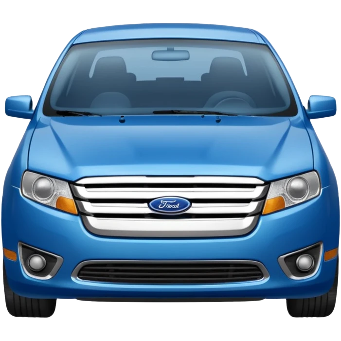 a blue 2010 Ford fusion emoji