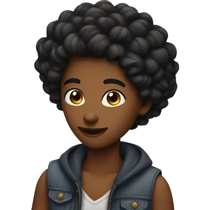Nonchalant but flirty  emoji