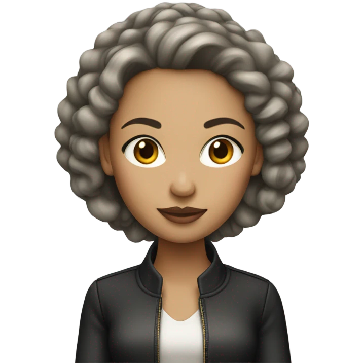stylish light-skin female  emoji