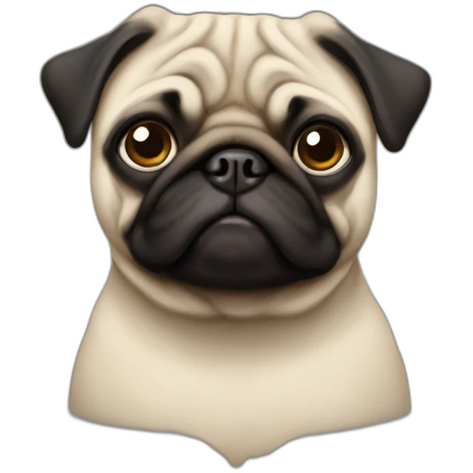Pug emoji