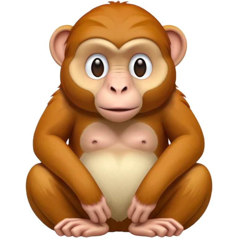 cartoon proboscis monkey emoji