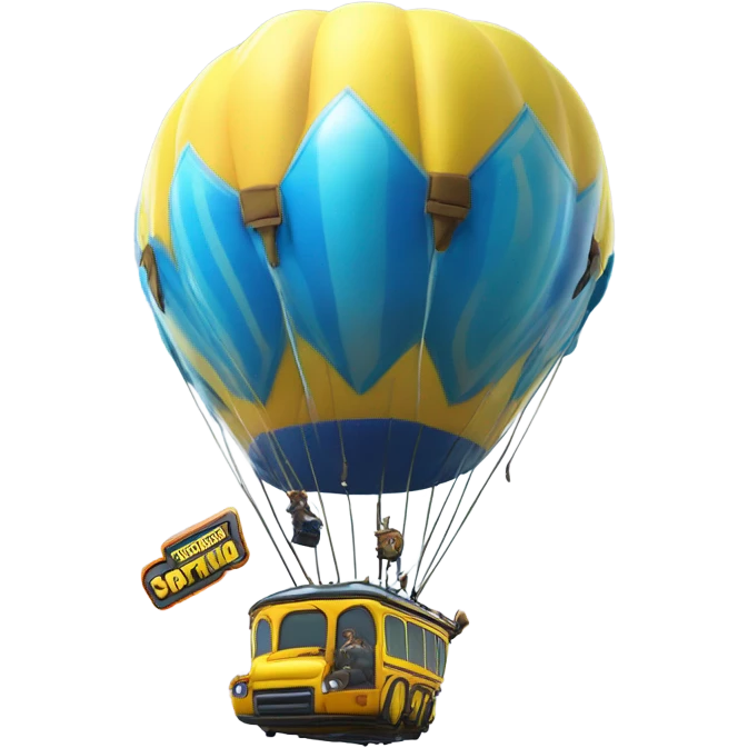 Fortnite battle bus emoji