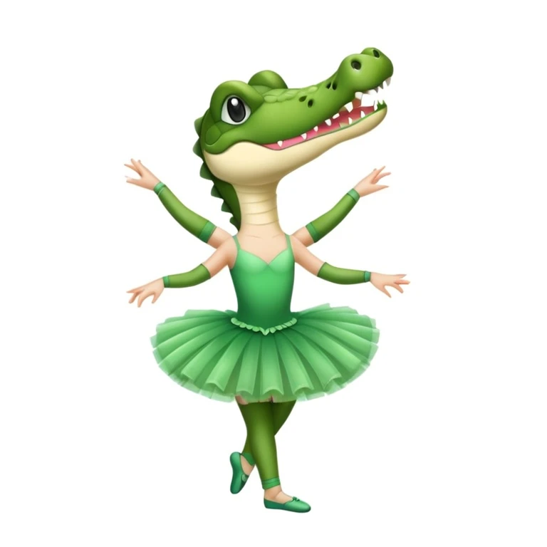 Балерино кракодило emoji