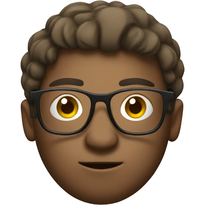 Soccer with glasses emoji