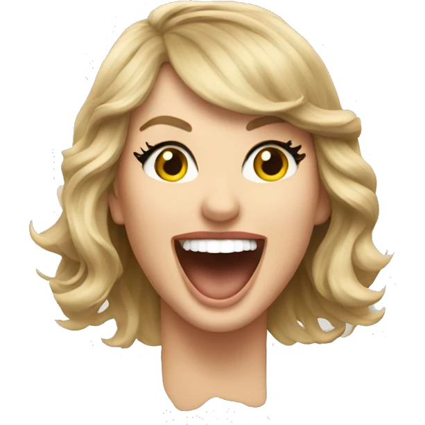 Laughing Taylor Swift  emoji