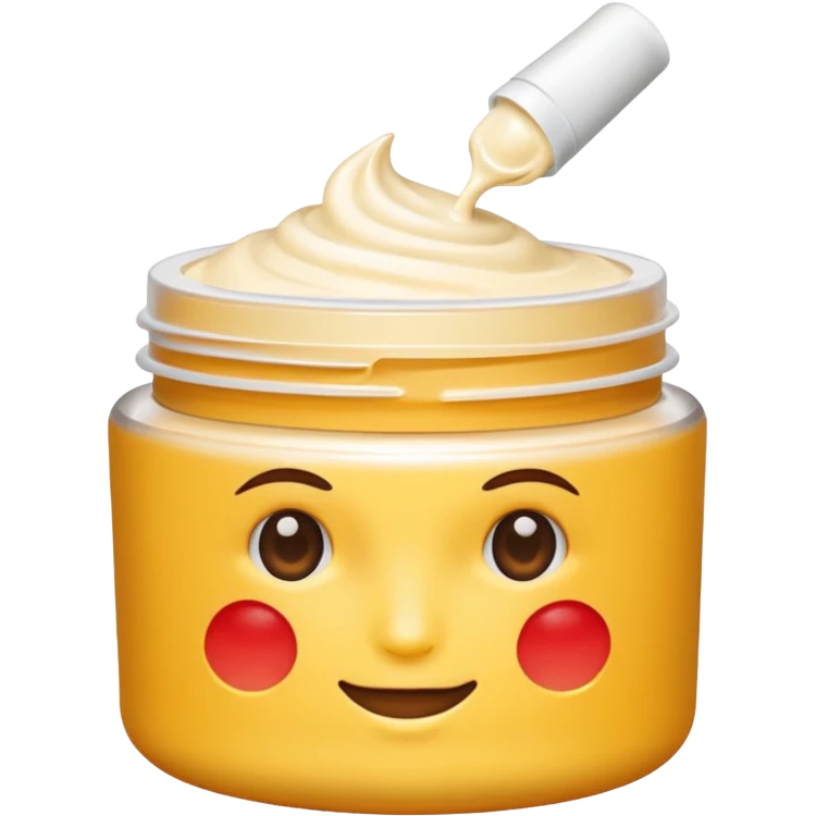 face cream emoji