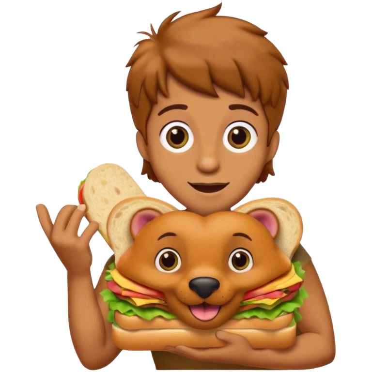 Foodie scooby-doo emoji