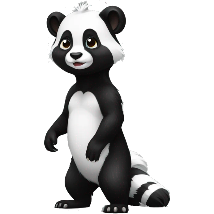 skunk-panda-hybrid full body emoji