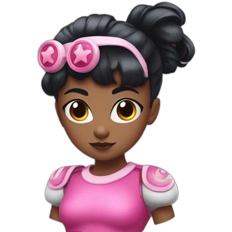 Power puff giirl, captain bubble girl power emoji