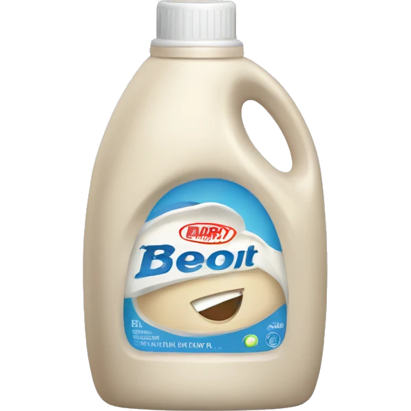 Beige laundry detergent  emoji
