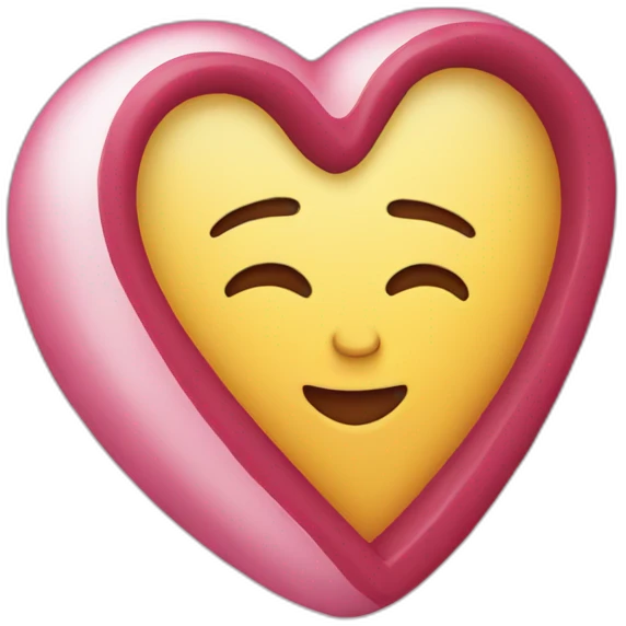 heart with the coran inside emoji