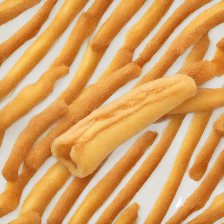 Filled cream churro  emoji
