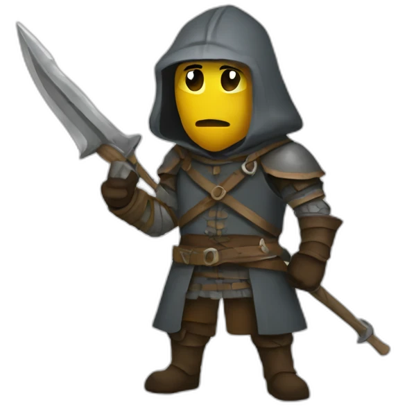 medieval Bounty Hunter emoji