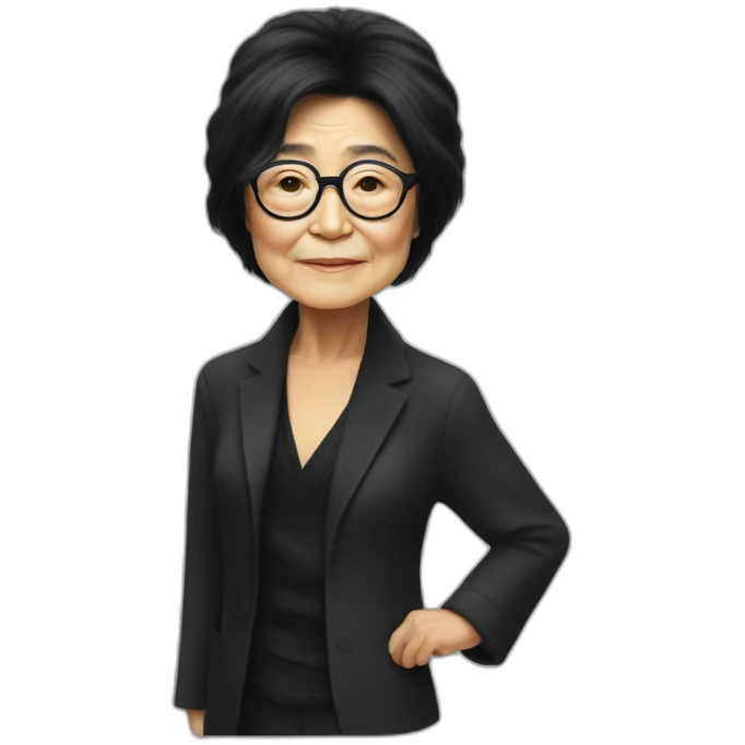 yoko ono emoji