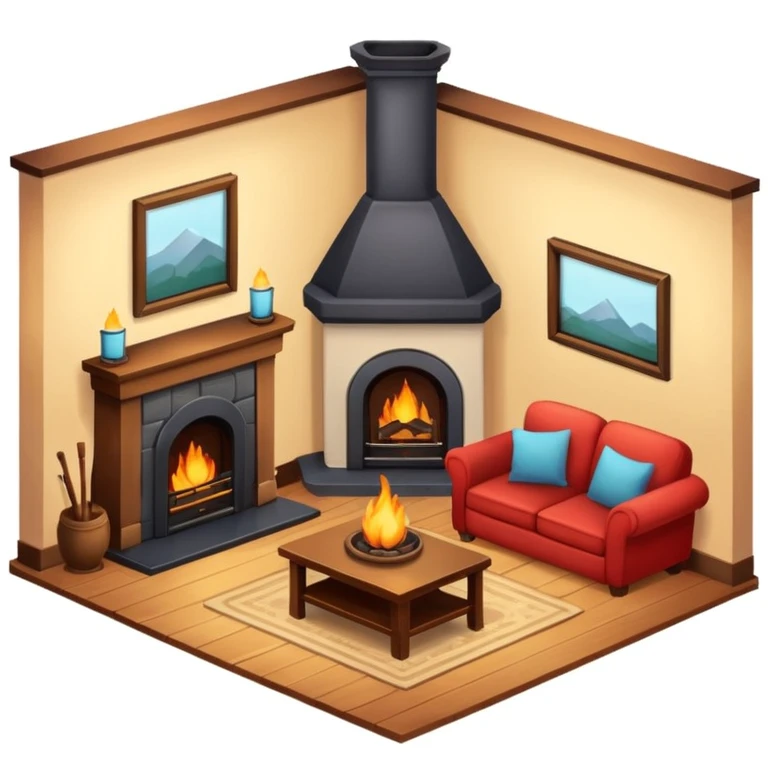 great cozy shared house emoji