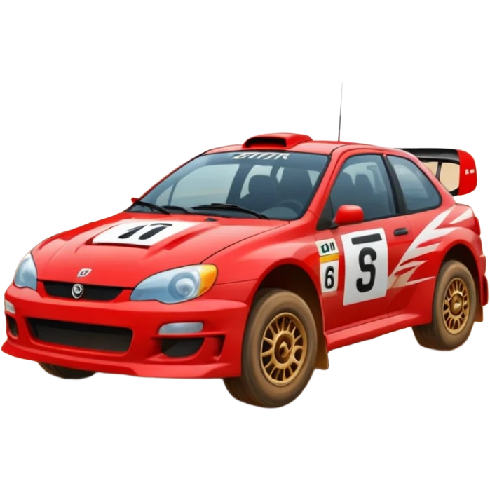 rally car emoji