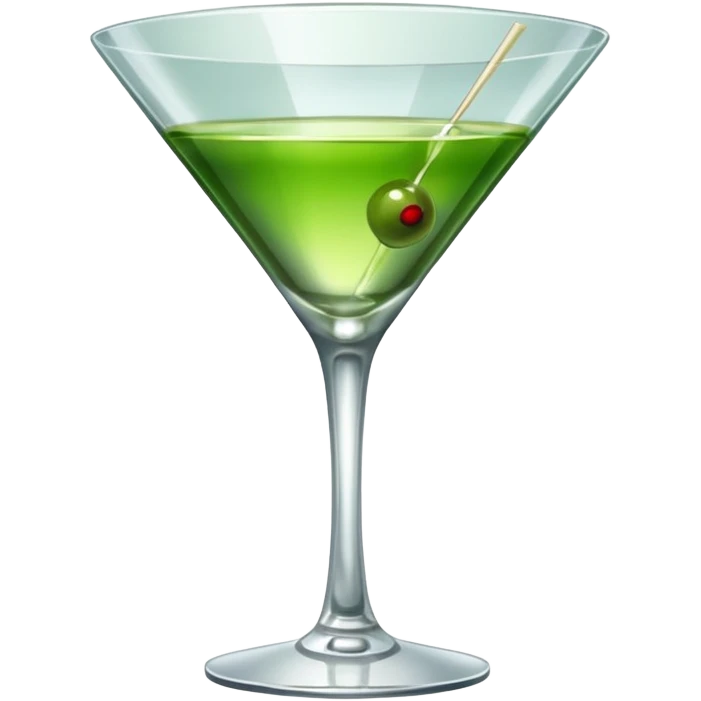 martini glass emoji