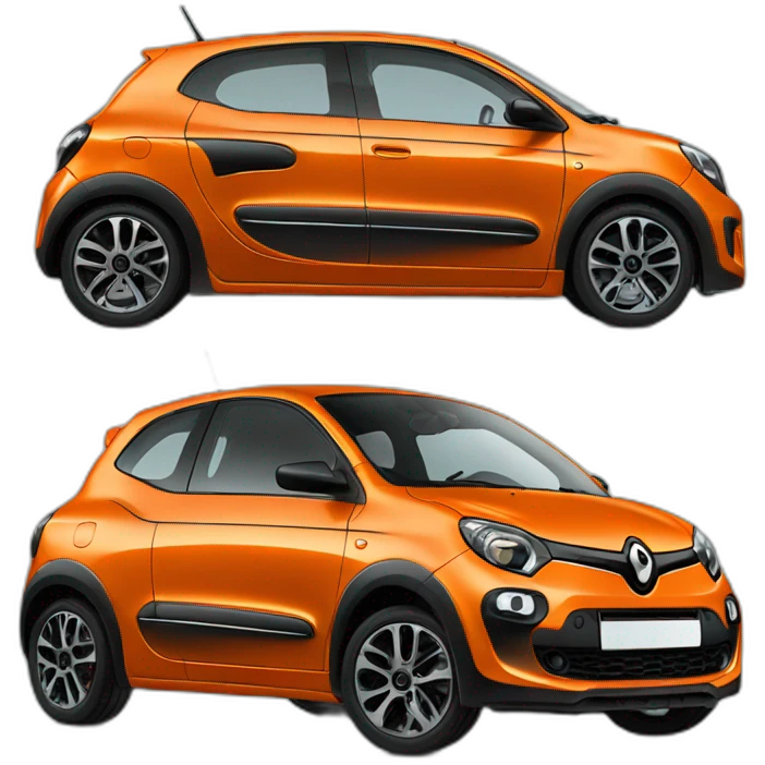 Twingo 3 phase 2 orange emoji