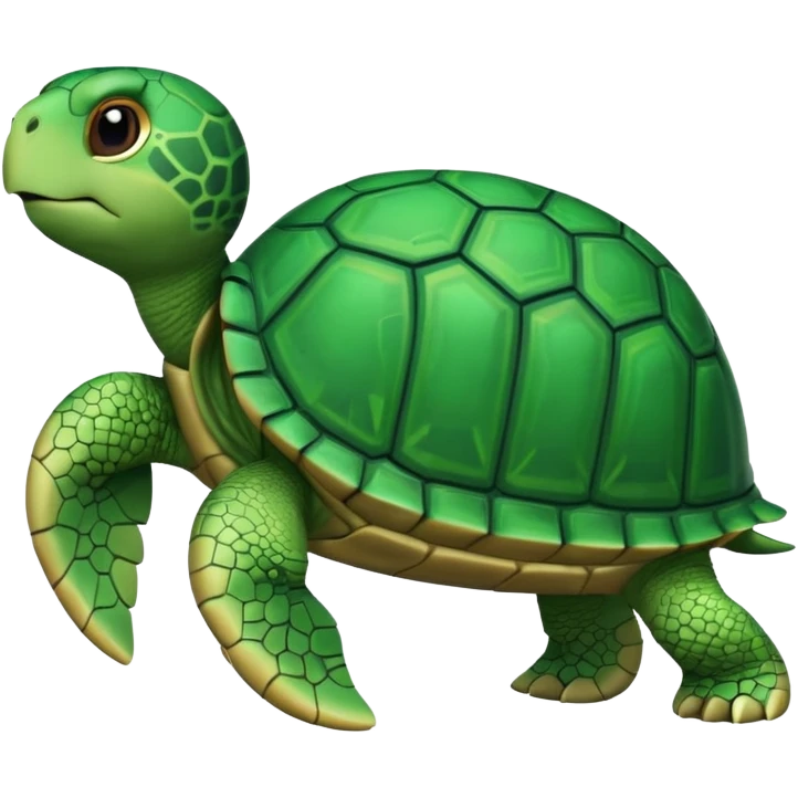 make a little turtle out of the letters PD (my initials) for my logo for my personal website, make it super super minimalistic and the letters need to be integrated into the body of the turtle emoji