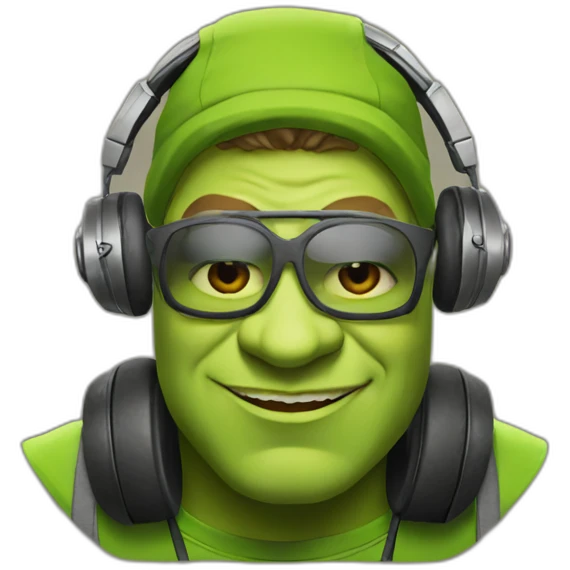 dj shrek ukraine emoji