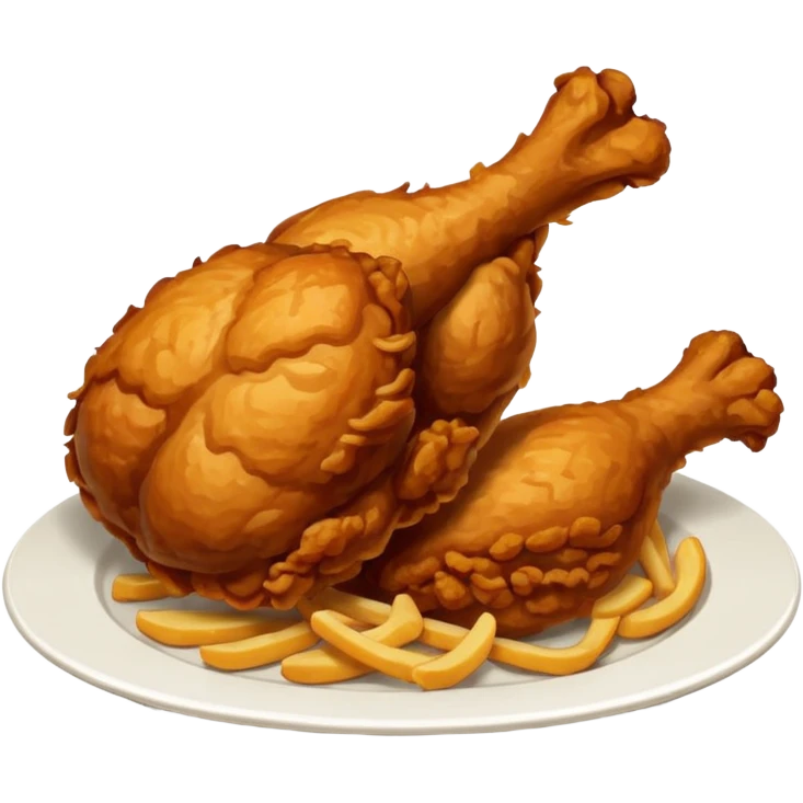 fried chicken emoji