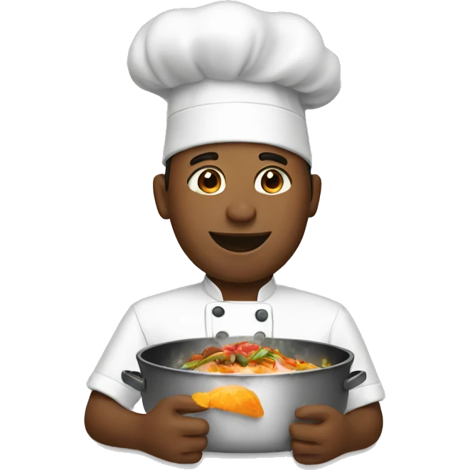 Cooking dinner emoji