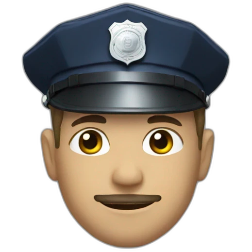 Police man emoji