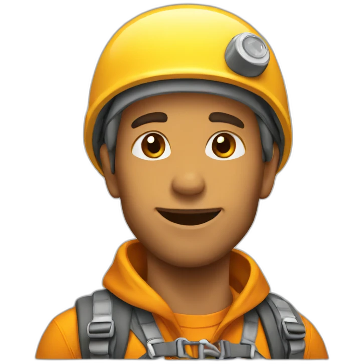 Climber emoji