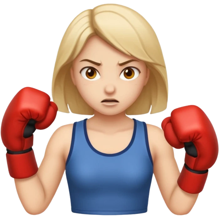 girl fighthing emoji